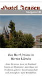 Mobile Screenshot of hotel-jensen.de